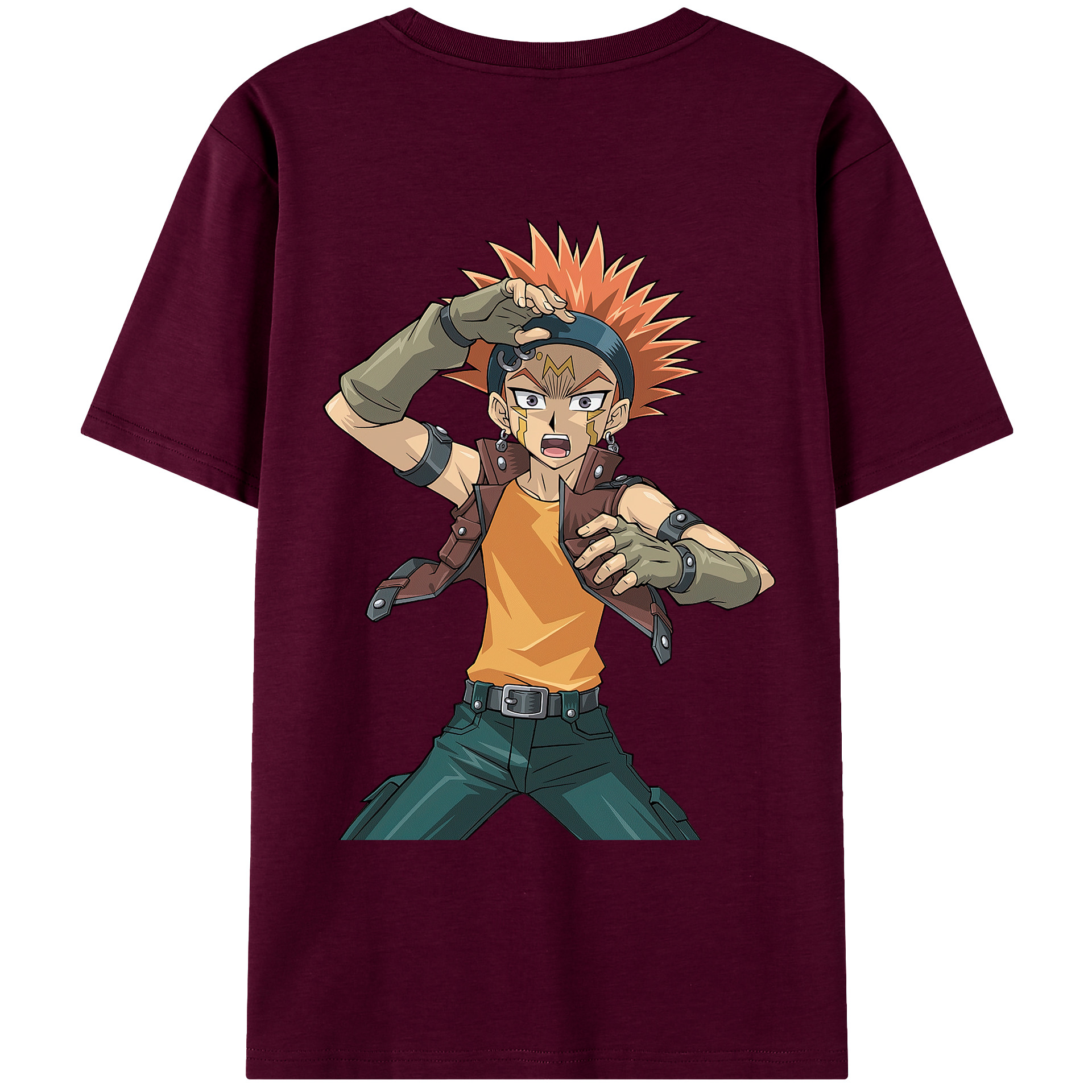 （画像用） 遊☆戯☆王 Yu-Gi-Oh! レディース半袖Tシャツ(バックプリント)